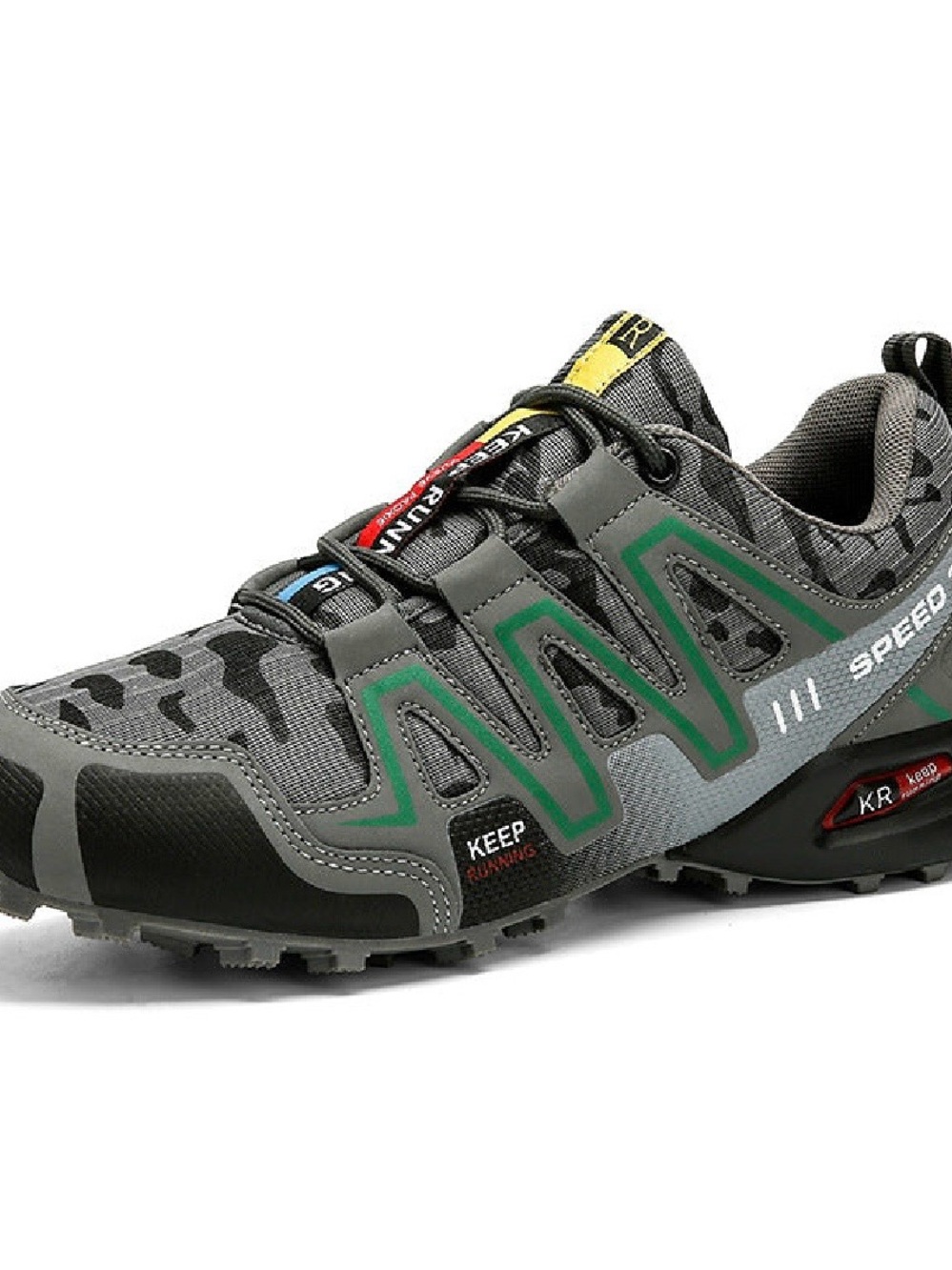 Men’s waterproof hiking shoes- lightweight, non slip grip for trekking - Picture 2 of 6